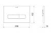 Kludi Unifix Przycisk WC chrom 30PP0105